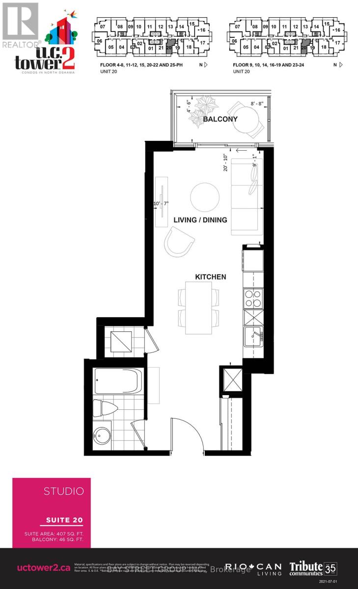 2520 - 2545 Simcoe Street N, Oshawa (Windfields), Ontario  L1L 0W3 - Photo 19 - E13678538