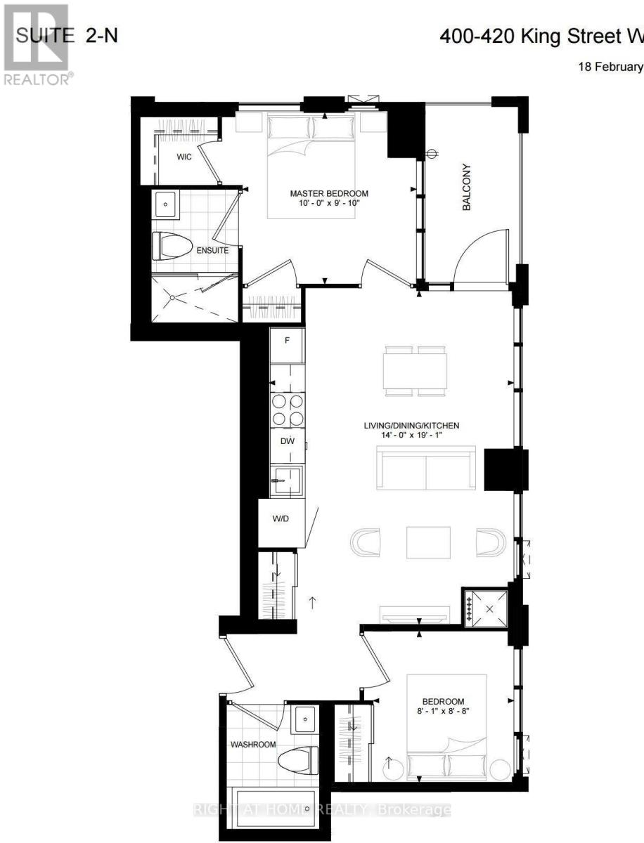 2206 - 400 King Street W, Toronto, Ontario  M5V 0X8 - Photo 11 - C13678652