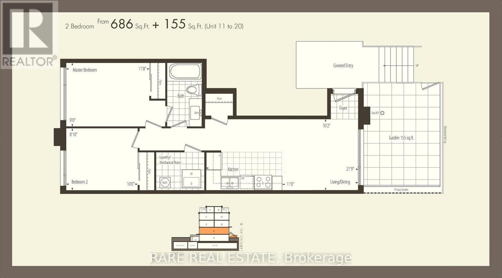 208 - 639 Lawrence Avenue W, Toronto, Ontario  M6A 1A9 - Photo 14 - C13678774