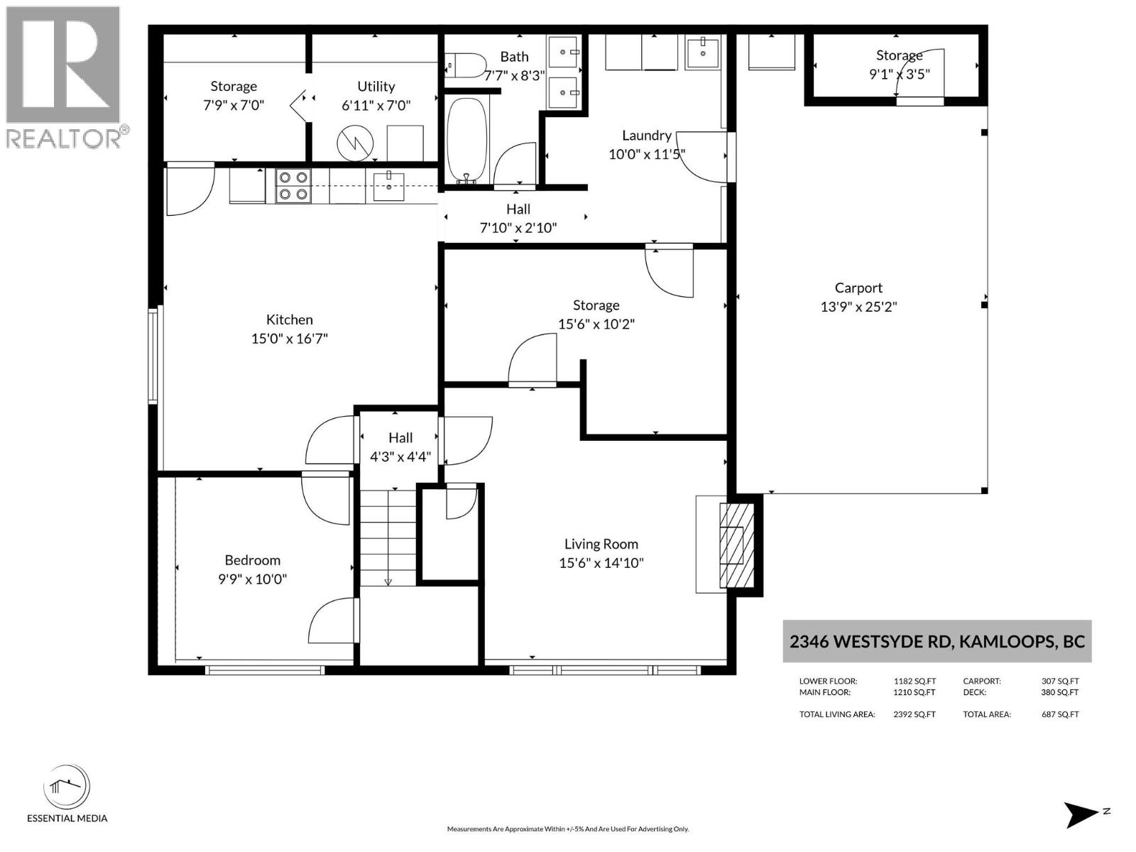 2346 Westsyde Road, Kamloops, British Columbia  V2B 7C4 - Photo 57 - 10393515