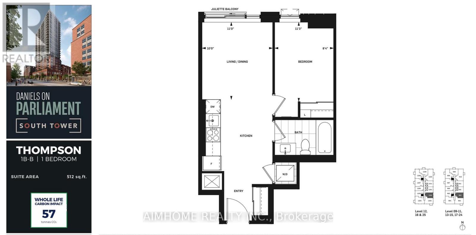 1302 - 10 Oak Street, Toronto, Ontario  M5A 0Z1 - Photo 3 - C13679036