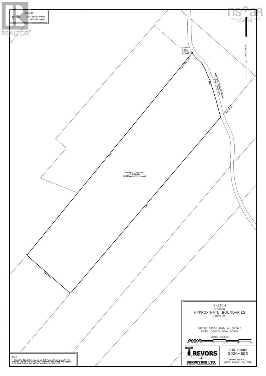 114 Acres+ MacMillan Road, Willowdale, Nova Scotia