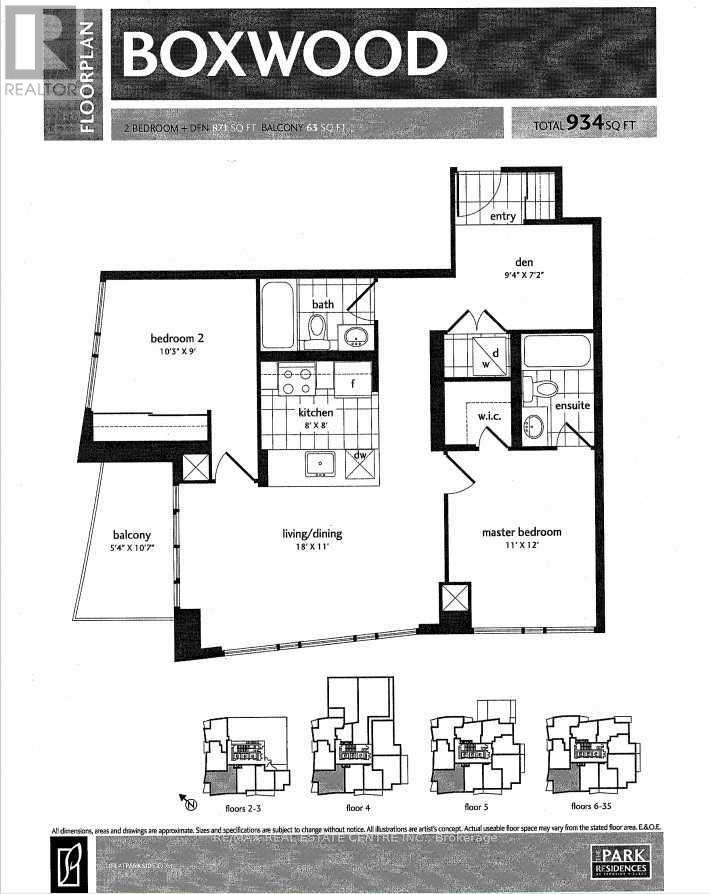 2806 - 4099 Brickstone Mews, Mississauga, Ontario  L5B 0G2 - Photo 2 - W13679488