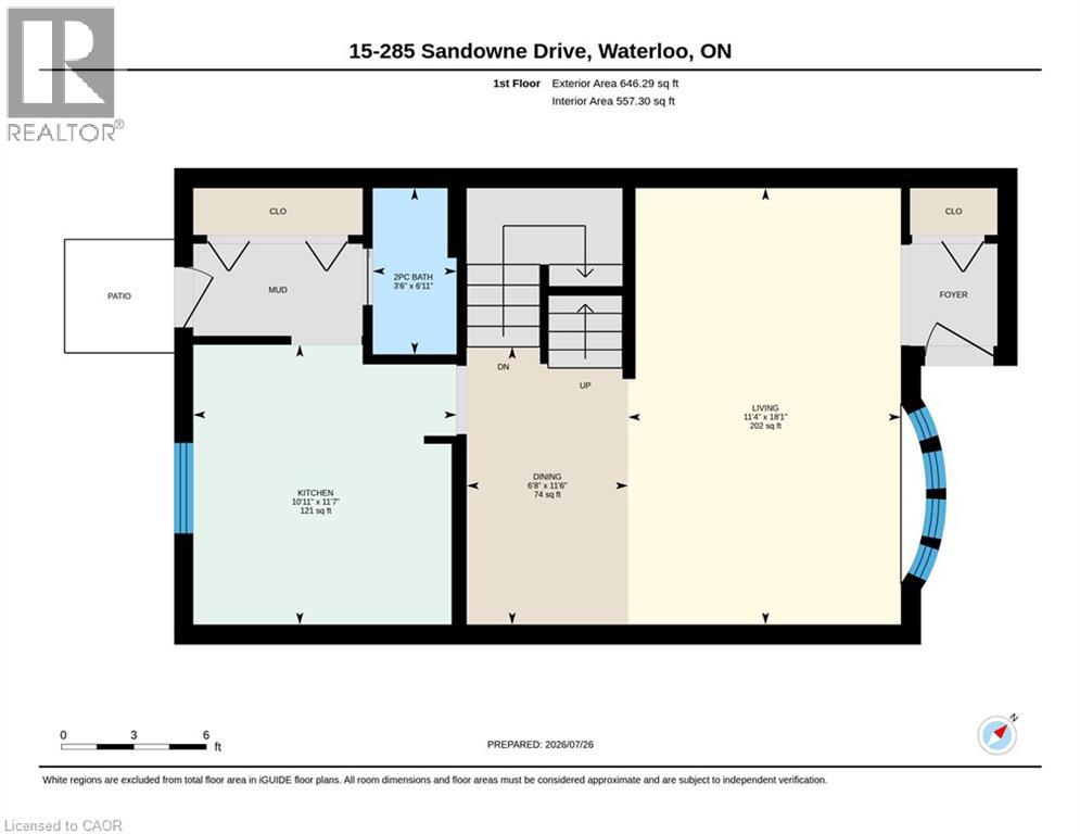 285 Sandowne Drive Unit# 15, Waterloo, Ontario  N2K 2C1 - Photo 19 - 40851425