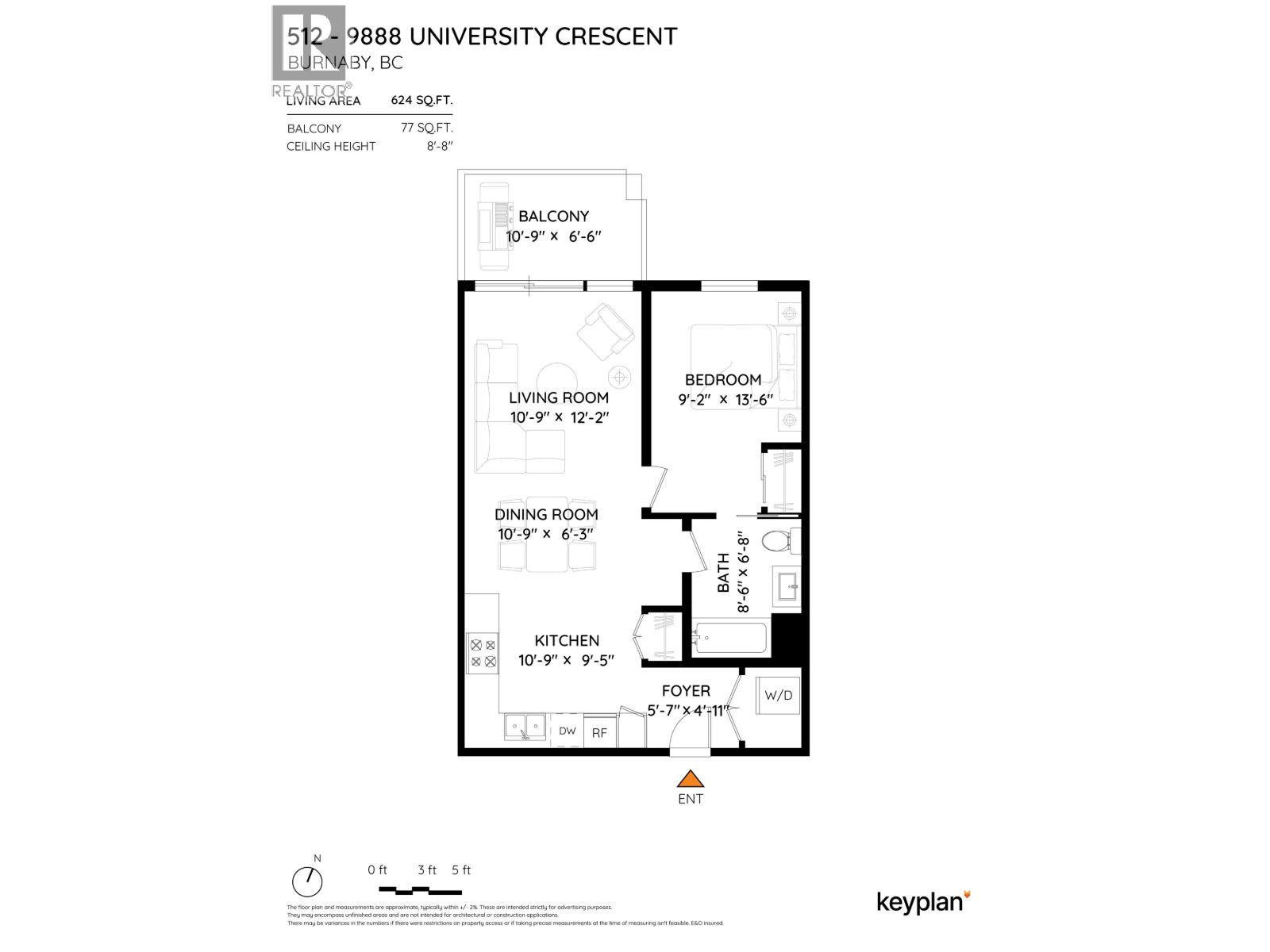 512 9888 University Crescent, Burnaby, British Columbia  V5A 0G4 - Photo 28 - R3114967