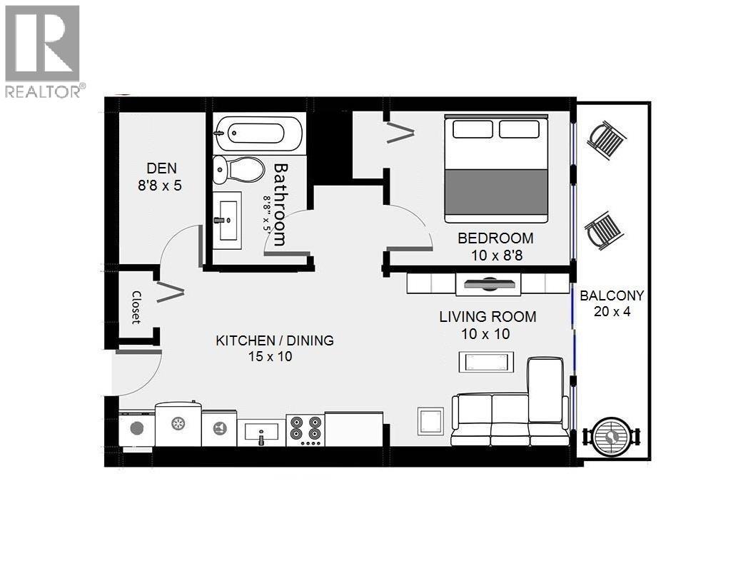 308 161 W Georgia Street, Vancouver, British Columbia  V6B 0K9 - Photo 36 - R3154228