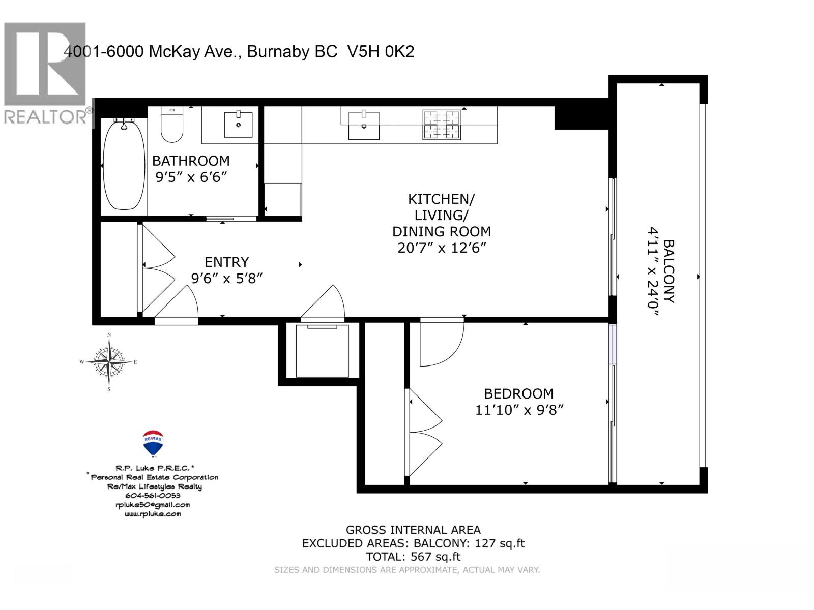 4001 6000 Mckay Avenue, Burnaby, British Columbia  V5H 0K2 - Photo 27 - R3156121