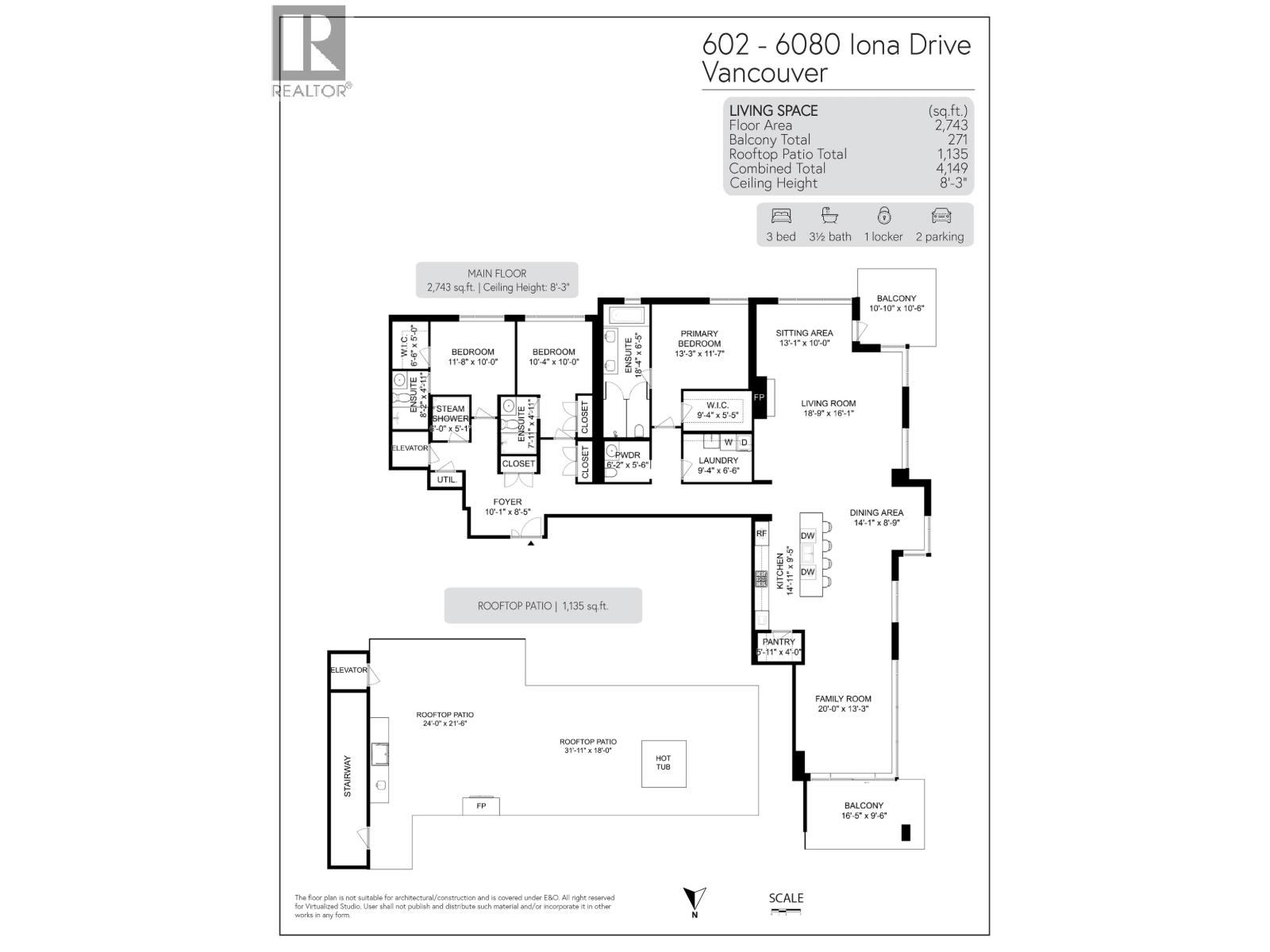 602 6080 Iona Drive, Vancouver, British Columbia V6T 0A4 - Photo 38 - R3154519