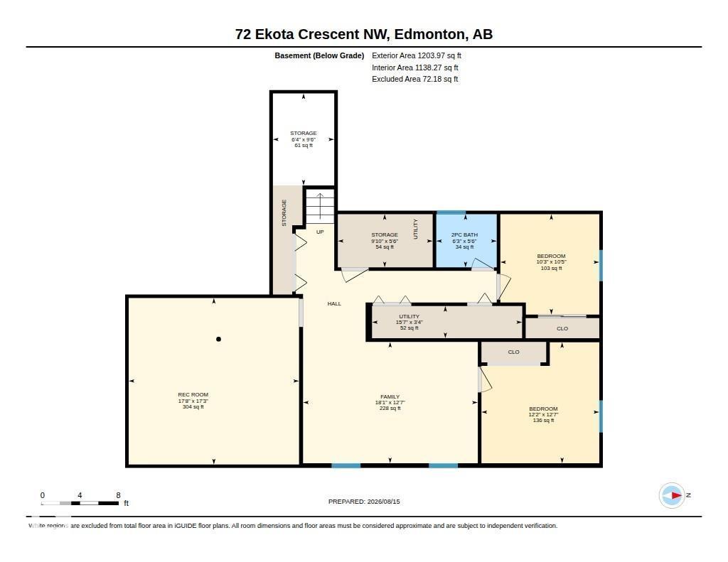 72 Ekota Cr Nw Nw, Edmonton, Alberta  T6K 2J7 - Photo 63 - E4504117