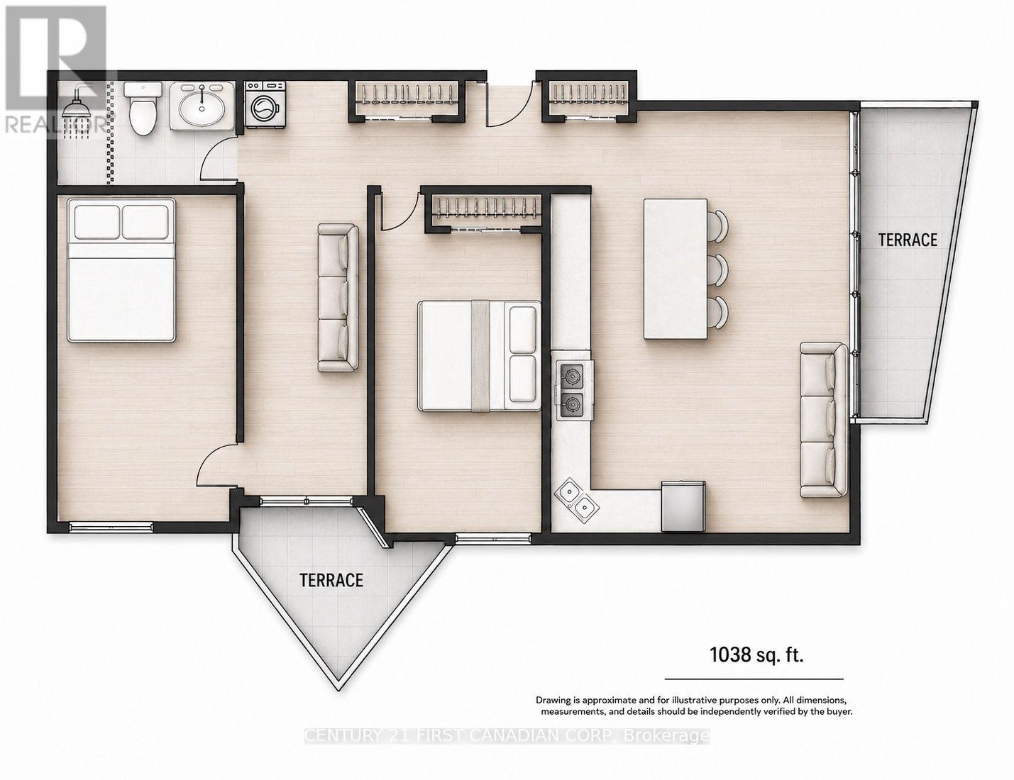 1308 - 155 Front Street N, Sarnia, Ontario  N7T 7V5 - Photo 35 - X13681480
