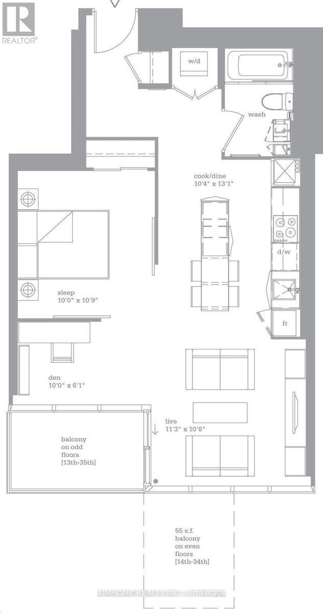 2206 - 16 Bonnycastle Street, Toronto, Ontario  M5A 0C9 - Photo 13 - C13681422