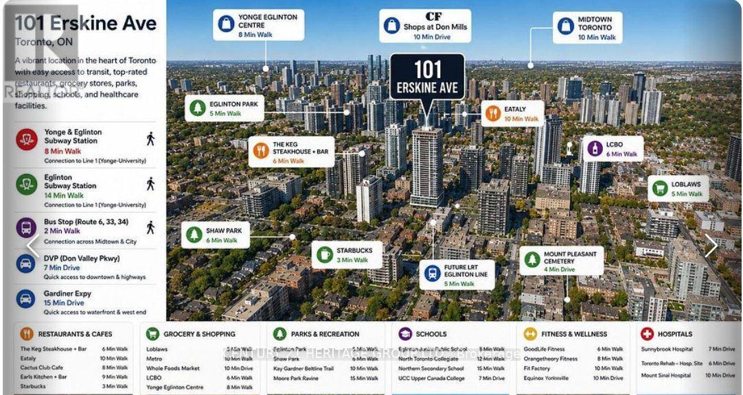 2911 - 101 Erskine Avenue, Toronto, Ontario  M4P 0C5 - Photo 19 - C13682424