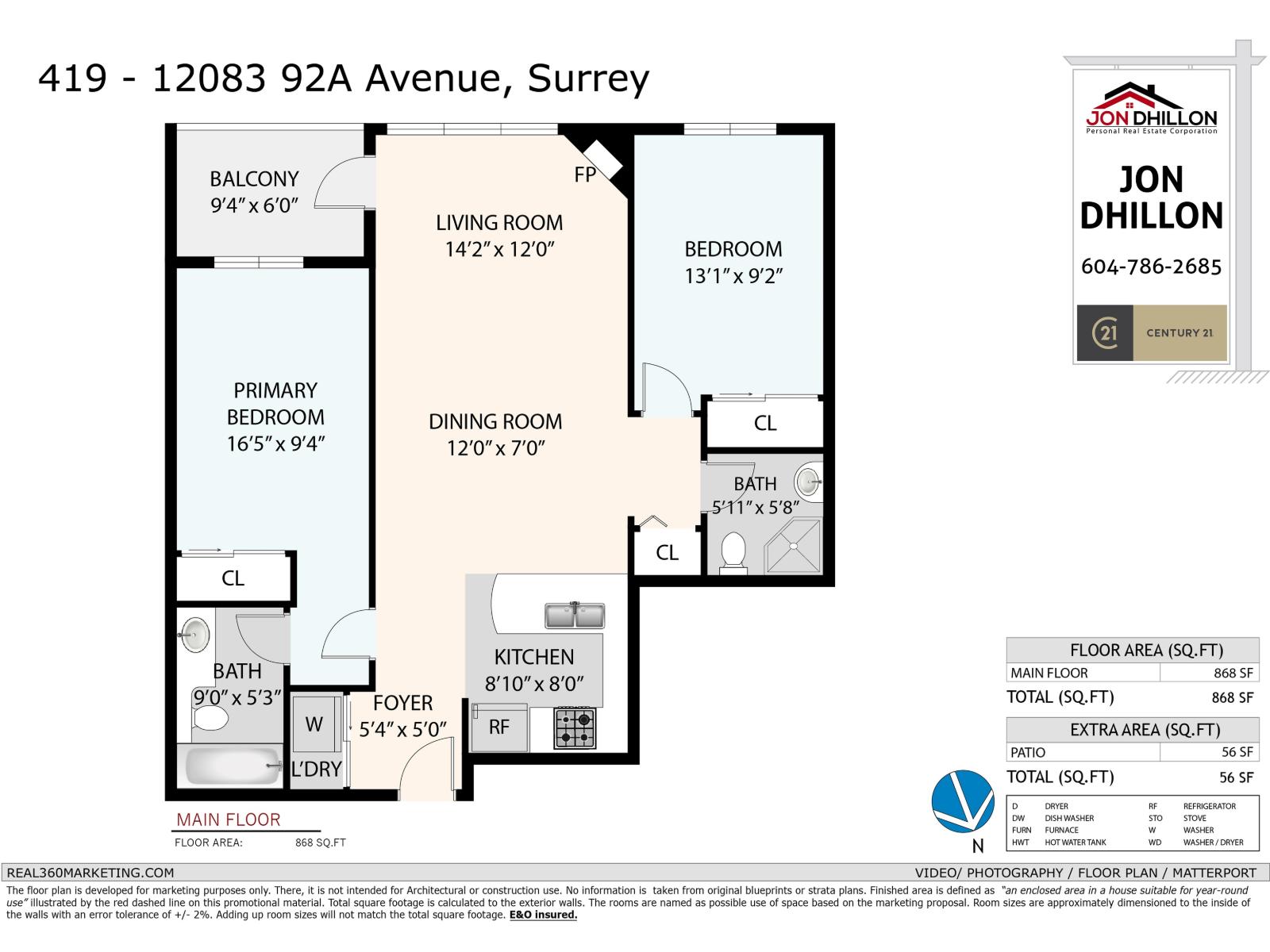 419 12083 92a Avenue, Surrey, British Columbia  V3V 8C8 - Photo 2 - R3156235