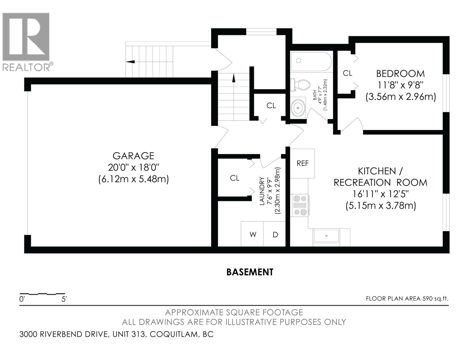 313 3000 Riverbend Drive, Coquitlam, British Columbia  V3C 6R1 - Photo 33 - R3156255