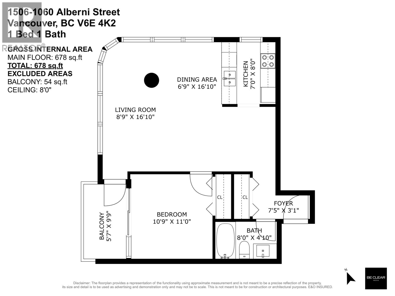 1506 1060 Alberni Street, Vancouver, British Columbia V6E 4K2 - Photo 4 - R3156287