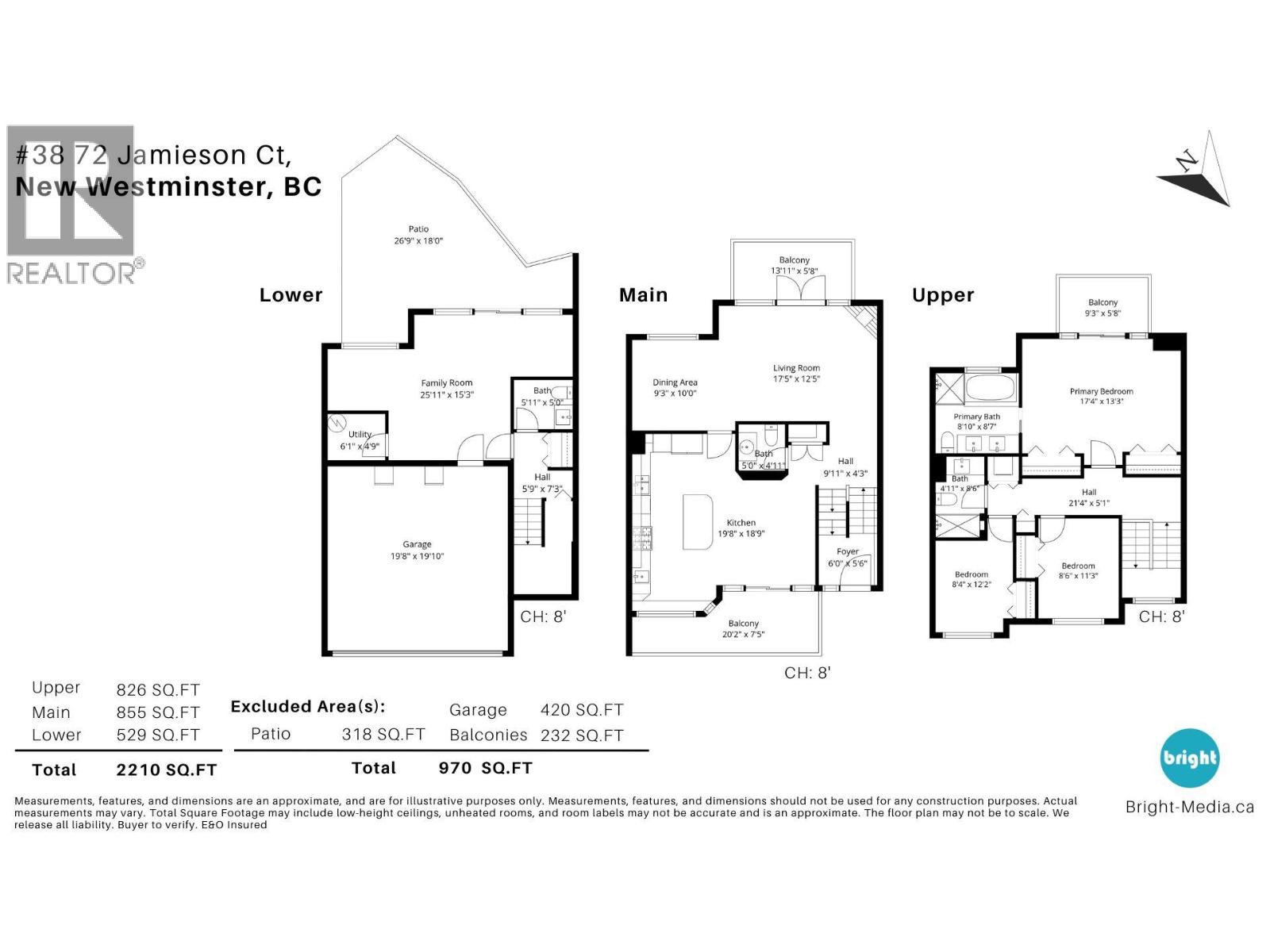 38 72 Jamieson Court, New Westminster, British Columbia  V3L 5R6 - Photo 40 - R3156347