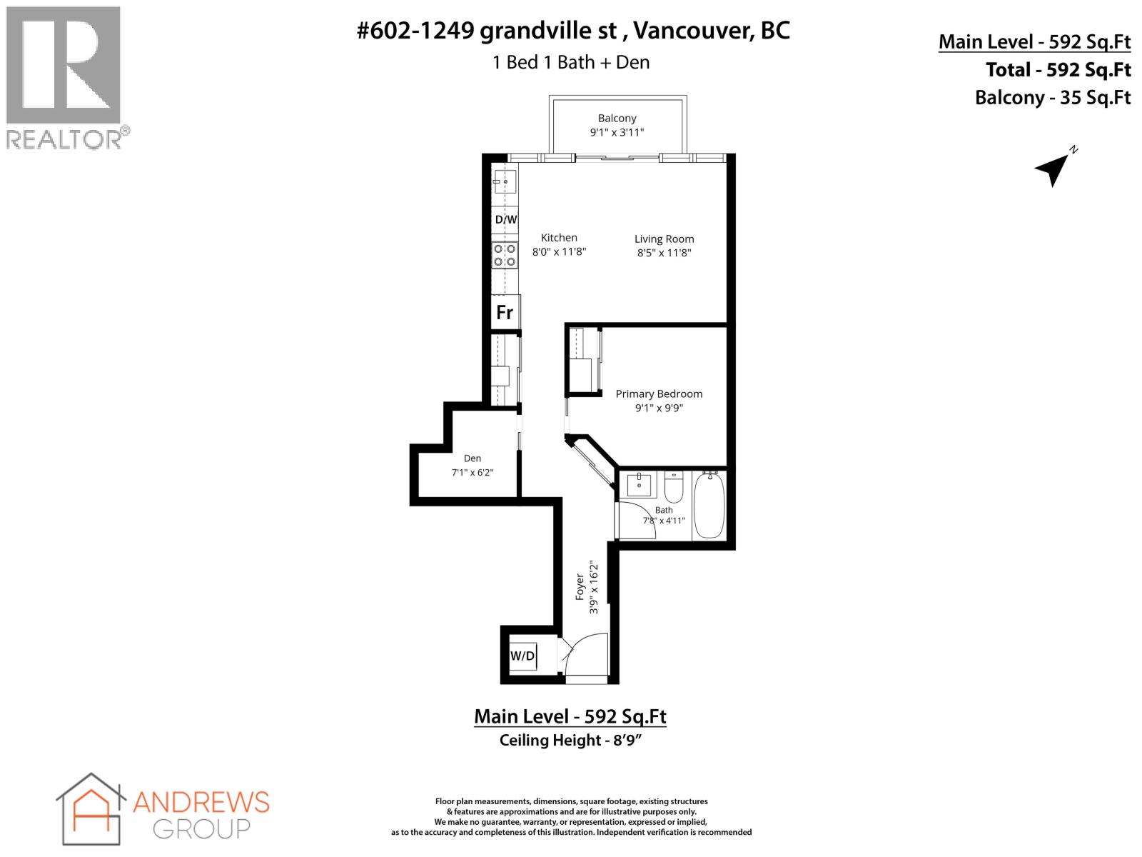 602 1249 Granville Street, Vancouver, British Columbia  V6Z 1M5 - Photo 29 - R3156380