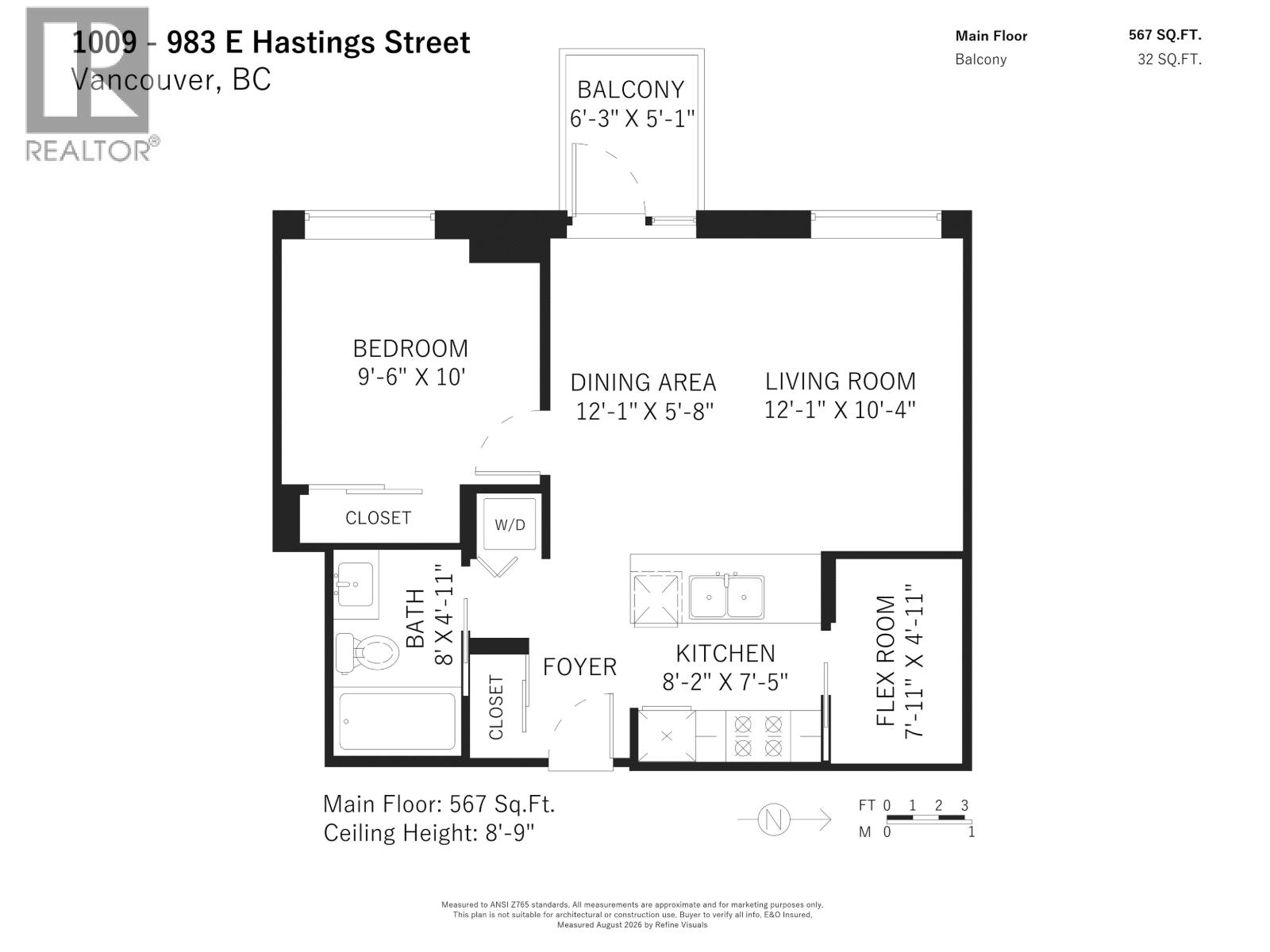 1009 983 E Hastings Street, Vancouver, British Columbia  V6A 0G9 - Photo 25 - R3156480