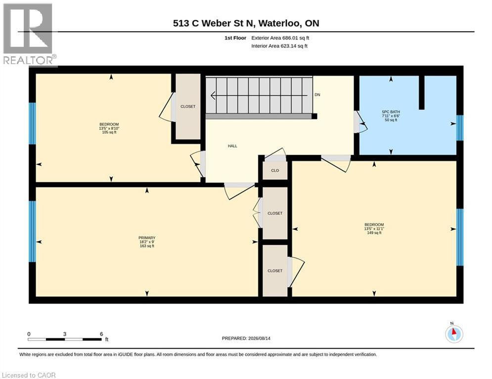 513 Weber St N Unit# C, Waterloo, Ontario  N2L 4G1 - Photo 22 - 40855190