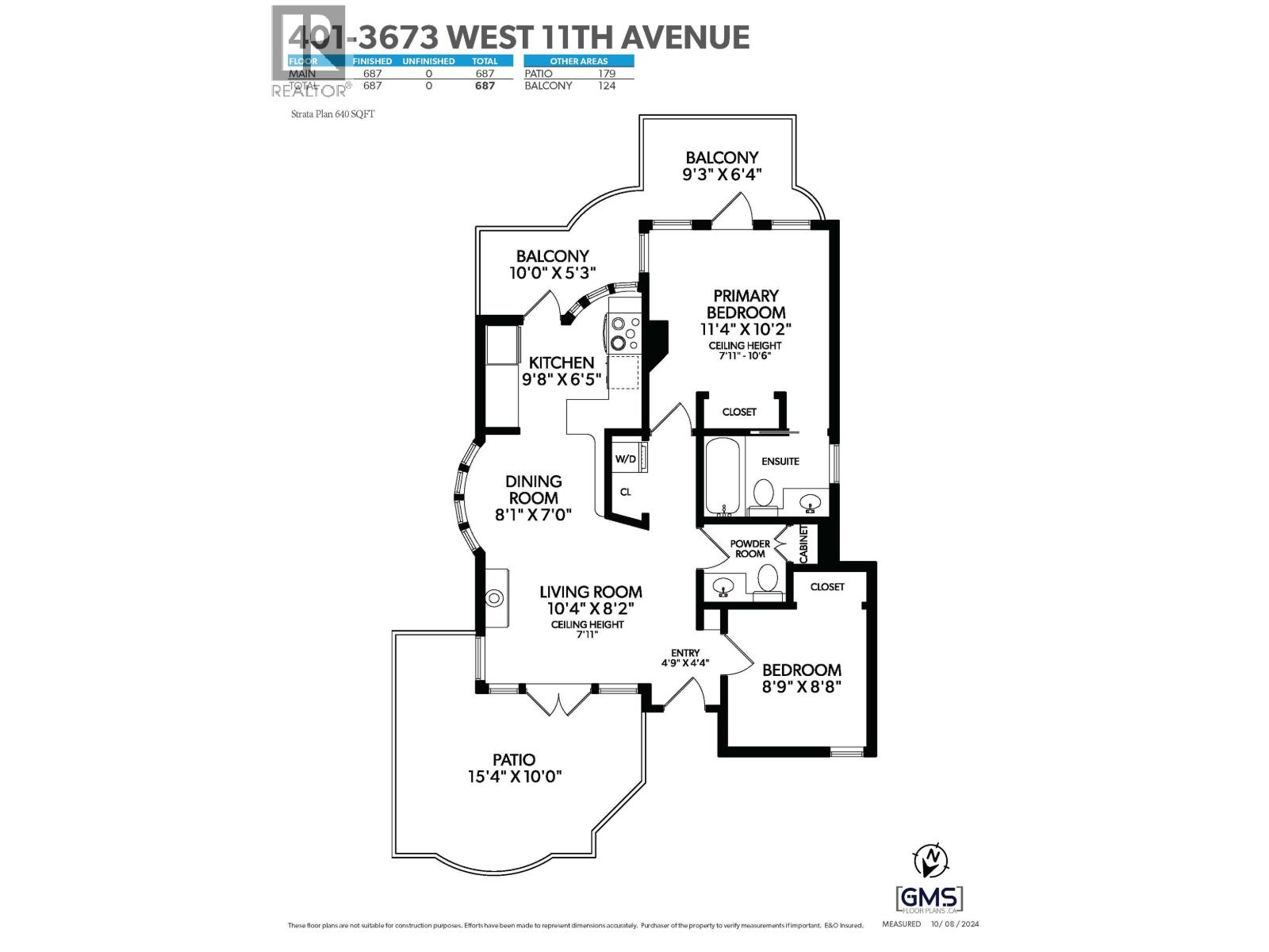 401 3673 W 11th Avenue, Vancouver, British Columbia  V6R 2K4 - Photo 32 - R3156501