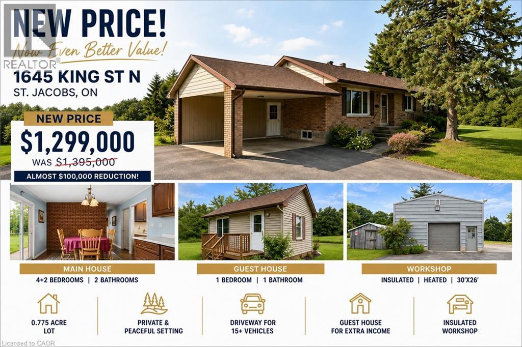 1645 KING Street N, St. Jacobs, Ontario