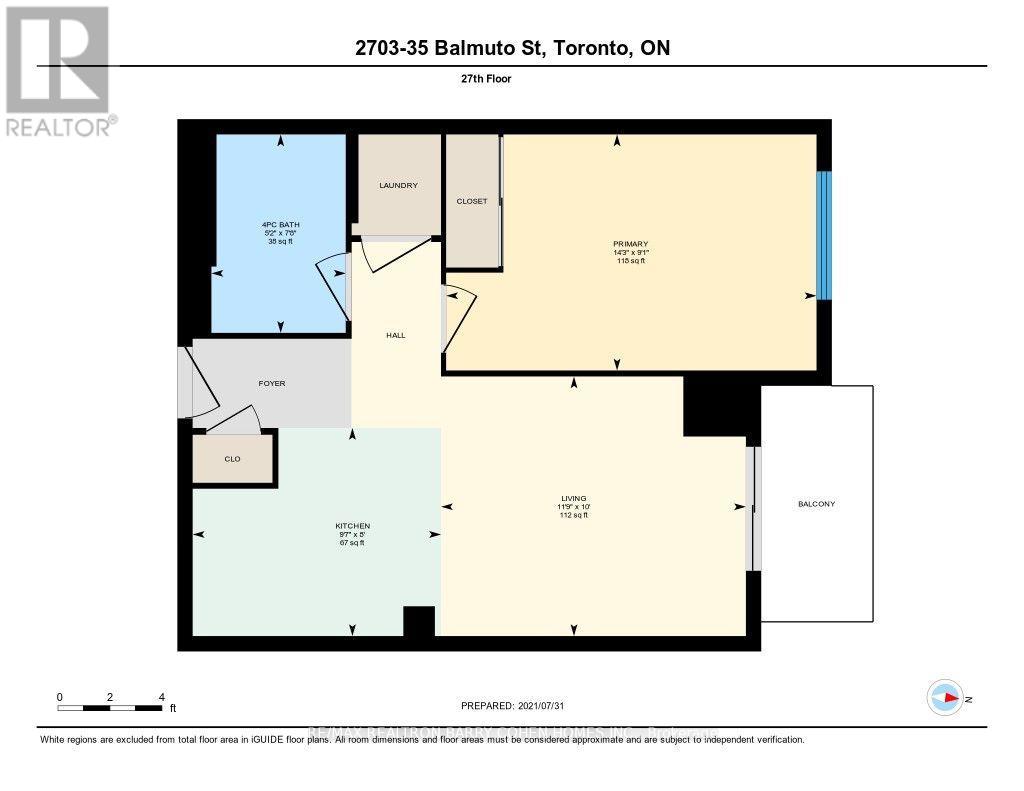 2703 - 35 Balmuto Street, Toronto, Ontario  M4W 3R1 - Photo 35 - C13686328