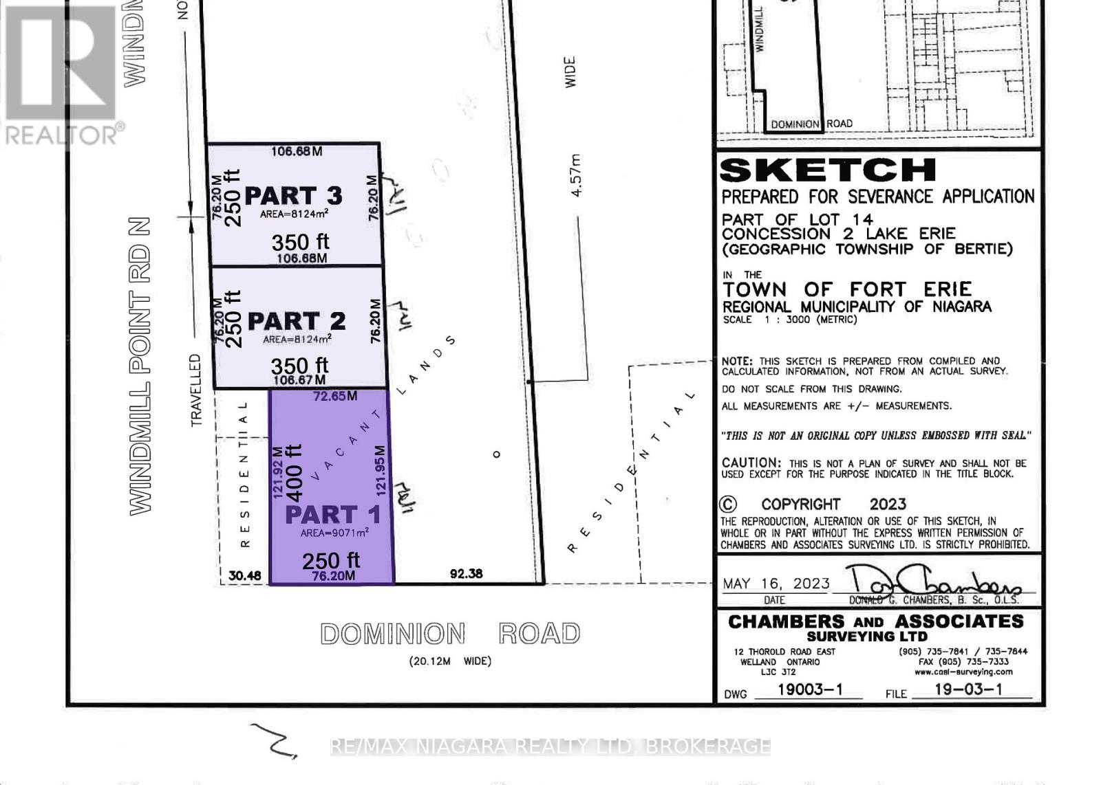 Lot 1 - 2518 Dominion Road, Fort Erie, Ontario  L0S 1N0 - Photo 2 - X13686674