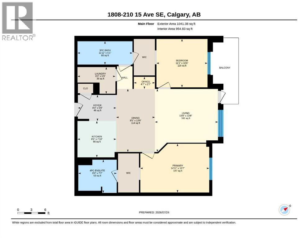 1808, 210 15 Avenue SE, Calgary, Alberta  T2G 0B5 - Photo 37 - A2332459