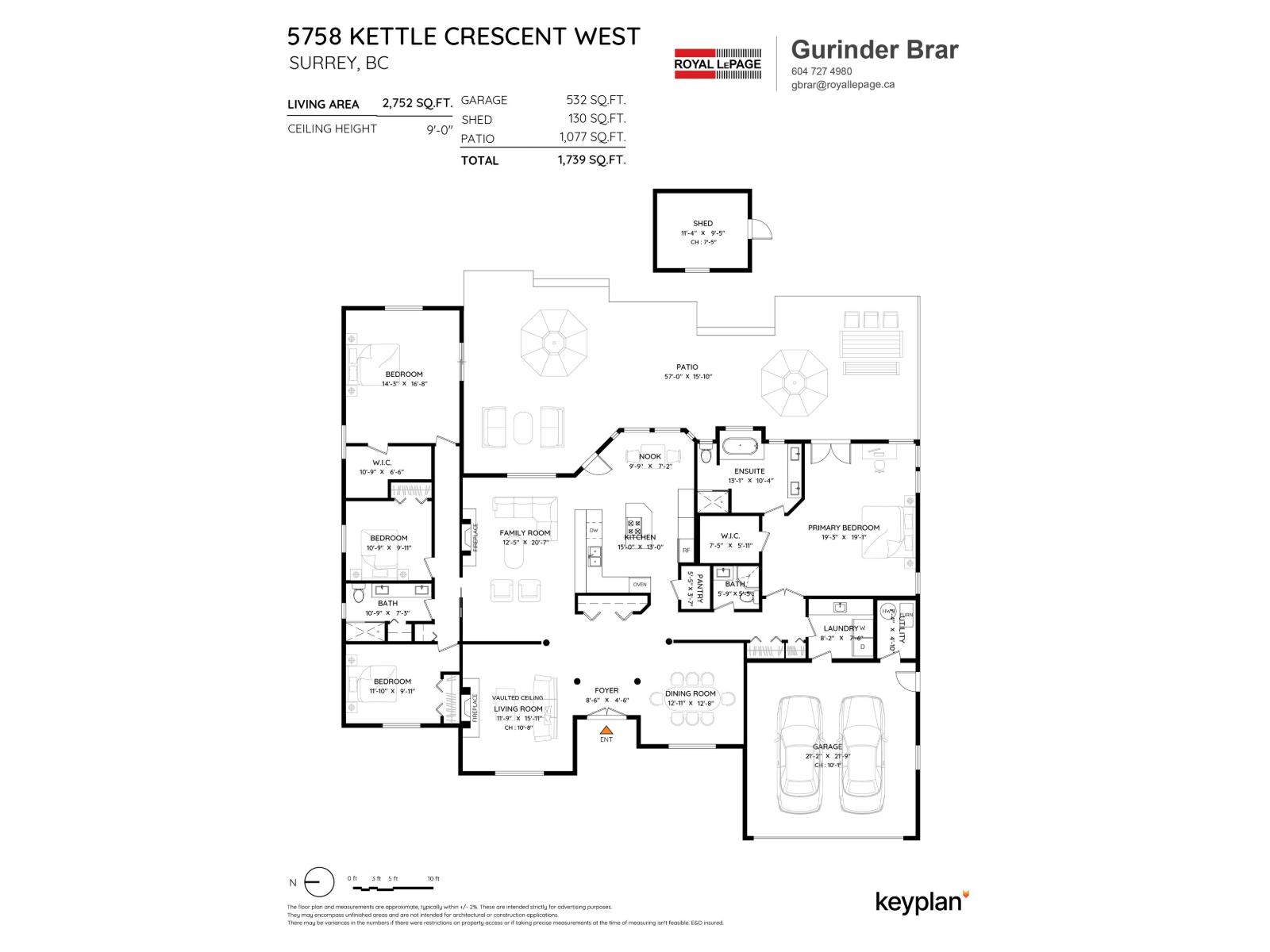 5758 W Kettle Crescent, Surrey, British Columbia  V3S 8R6 - Photo 36 - R3156252