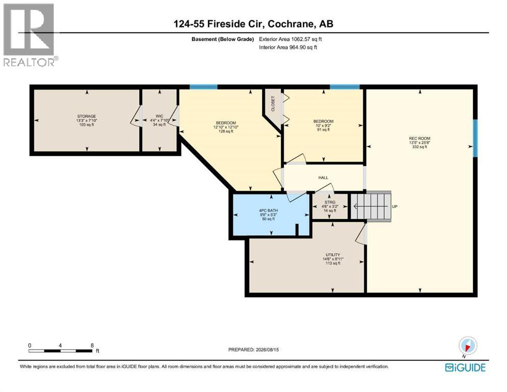 124, 55 Fireside Circle, Cochrane, Alberta  T4C 2P5 - Photo 44 - A2337270