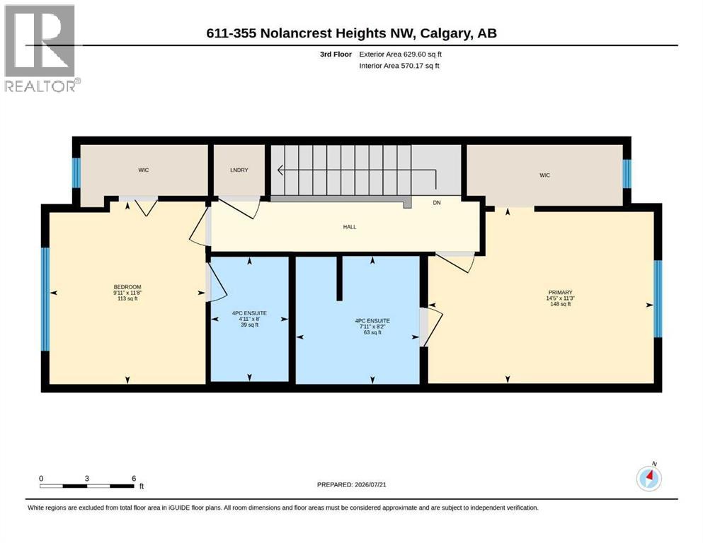 611, 355 Nolancrest Heights NW, Calgary, Alberta  T3R 0Z9 - Photo 29 - A2329404