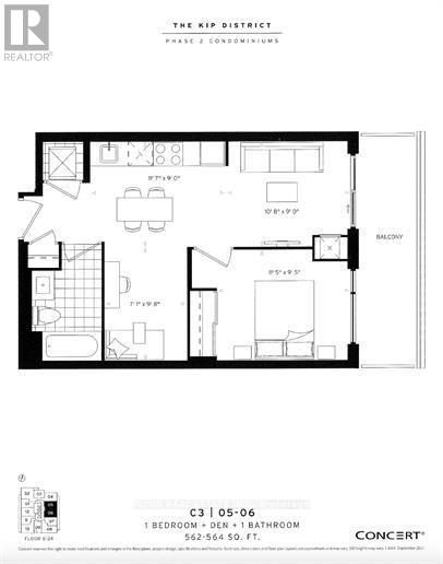2406 - 30 Samuel Wood Way, Toronto, Ontario  M9B 0C9 - Photo 17 - W13687226