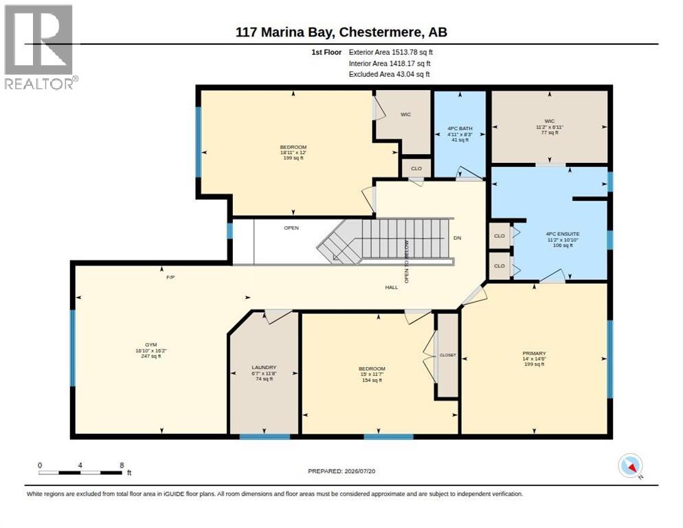117 Marina Bay, Chestermere, Alberta  T1X 0P1 - Photo 35 - A2331014