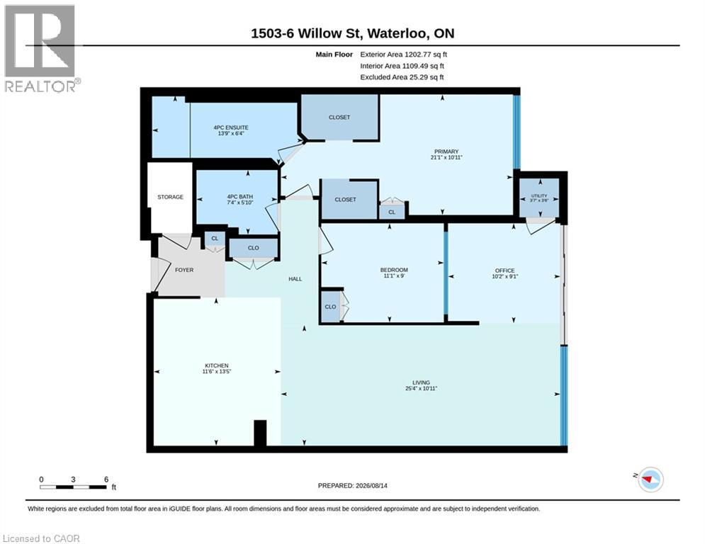6 Willow Street Unit# 1503, Waterloo, Ontario  N2J 4S3 - Photo 46 - 40856306
