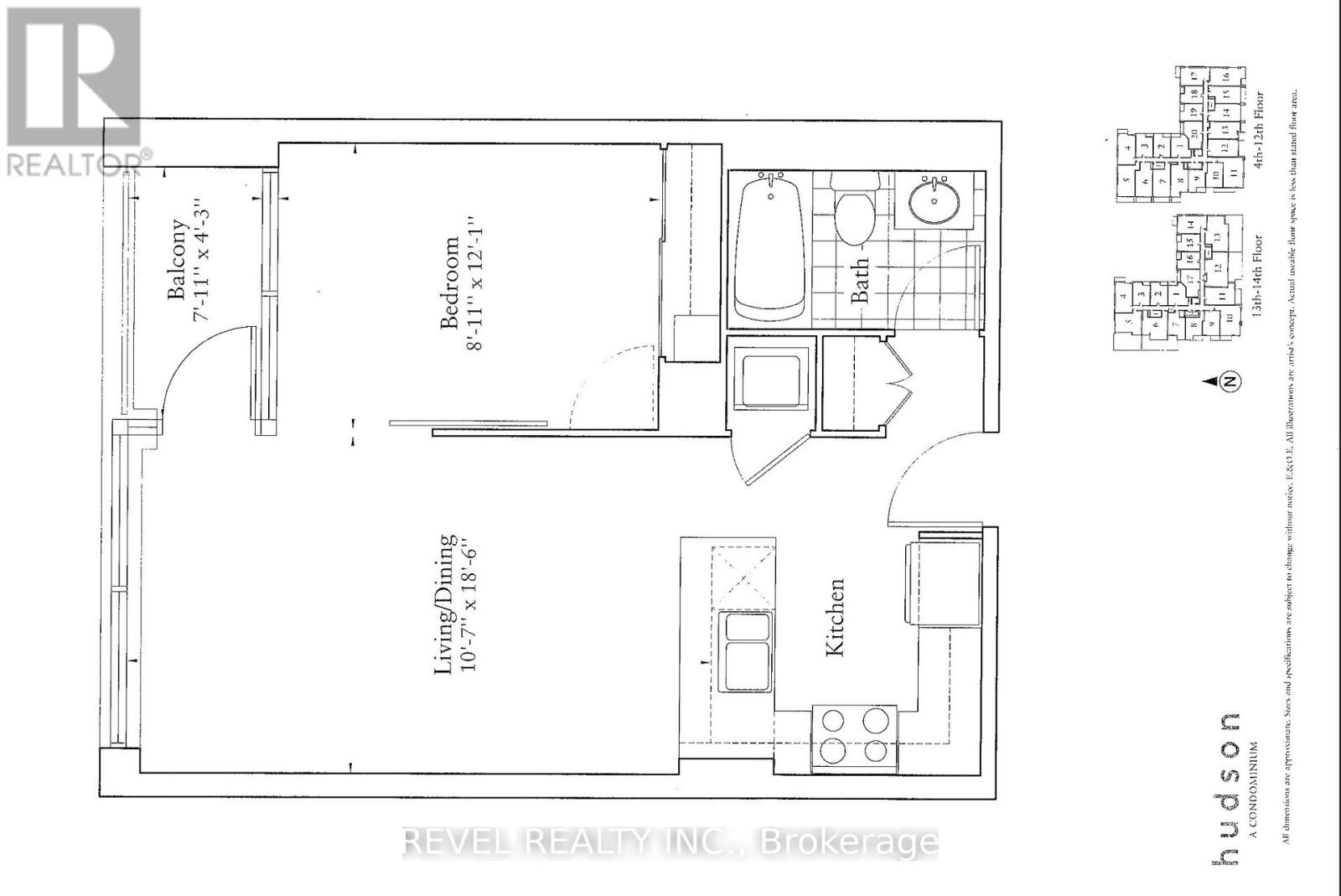 1119 - 438 King Street W, Toronto, Ontario  M5V 3T9 - Photo 28 - C13688948
