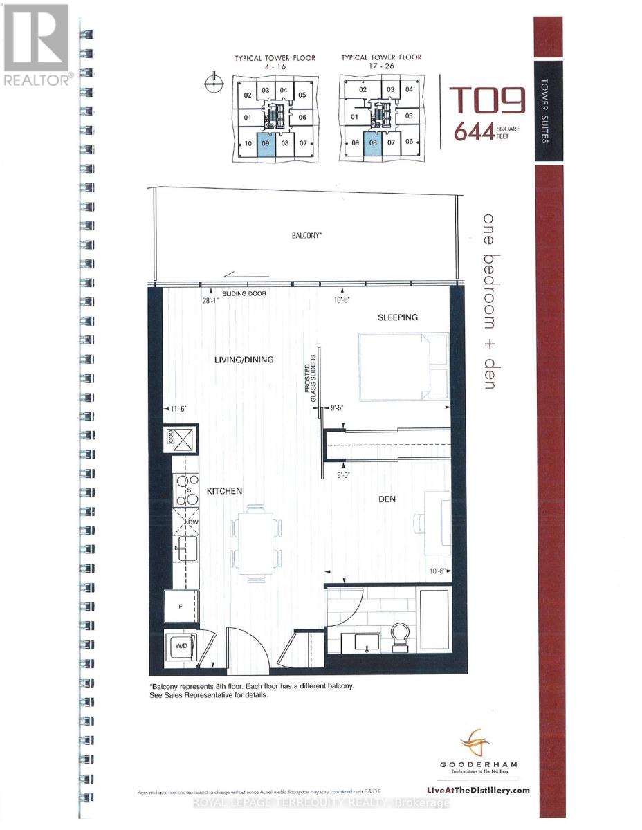 1809 - 390 Cherry Street, Toronto, Ontario  M5A 0E2 - Photo 21 - C13689110