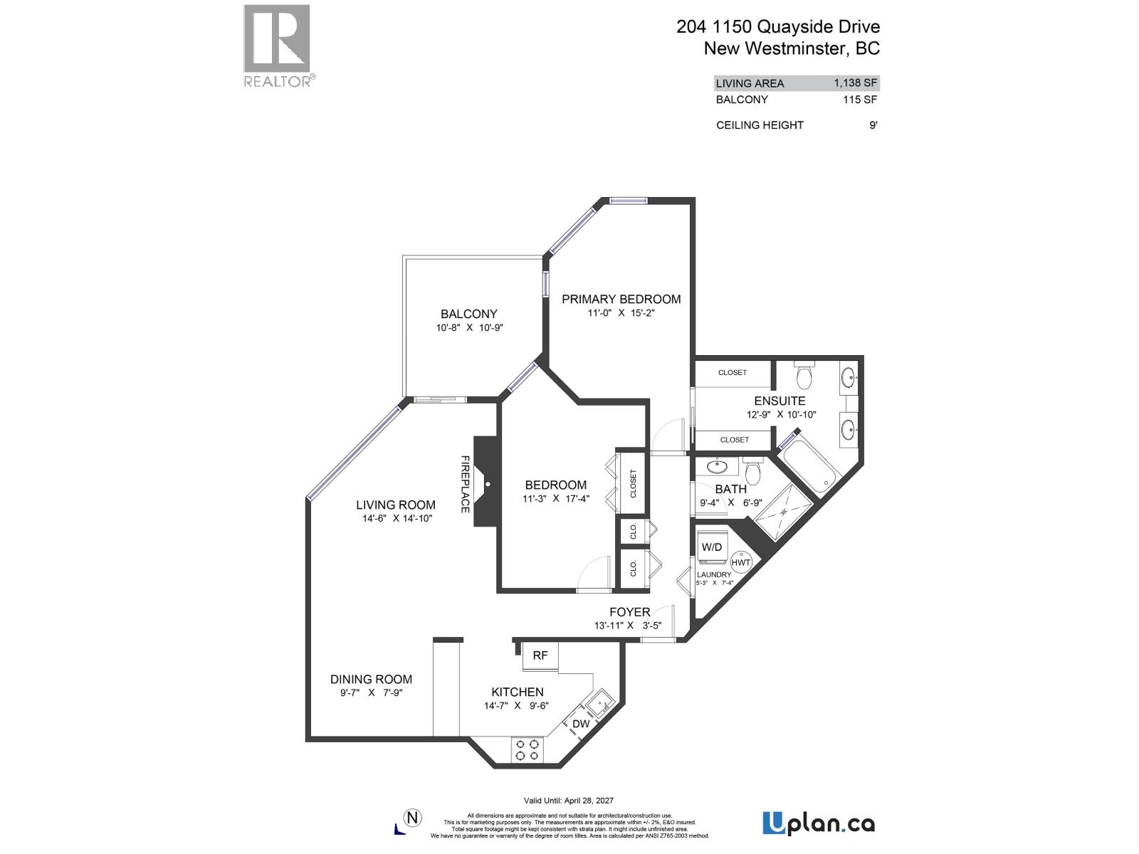 204 1150 Quayside Drive, New Westminster, British Columbia  V3M 6E1 - Photo 34 - R3156931