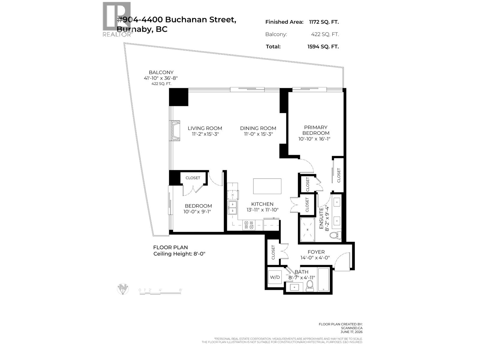 904 4400 Buchanan Street, Burnaby, British Columbia  V5C 0E3 - Photo 21 - R3138402