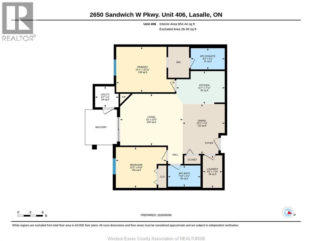 2650 Sandwich West Parkway Unit# 406, Lasalle, Ontario  N9H 0A7 - Photo 25 - 26020226
