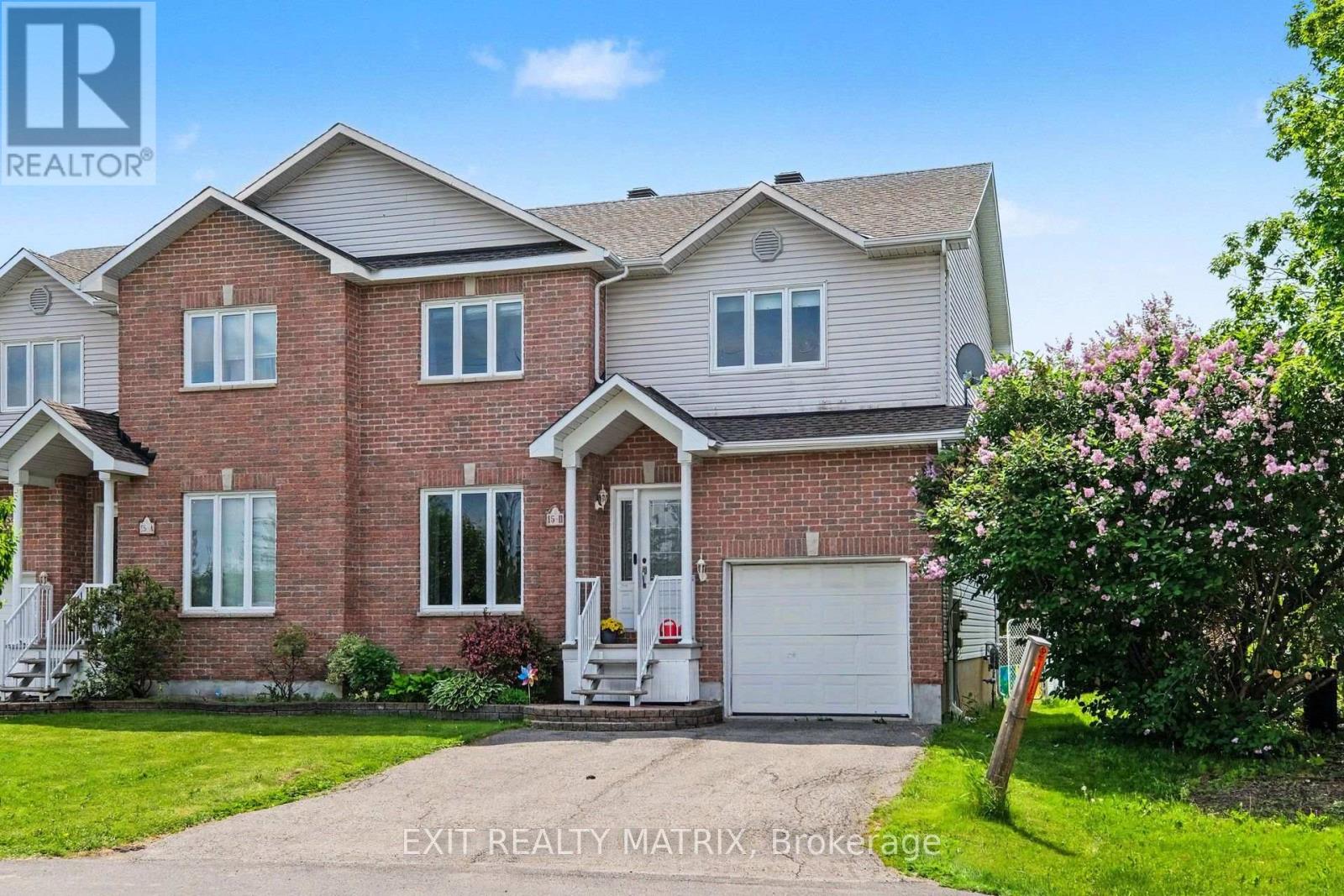 B - 15 BLAIS STREET, Russell, Ontario