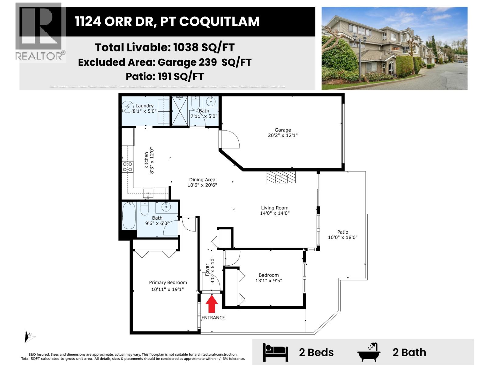 1124 Orr Drive, Port Coquitlam, British Columbia  V3C 6H2 - Photo 3 - R3144028