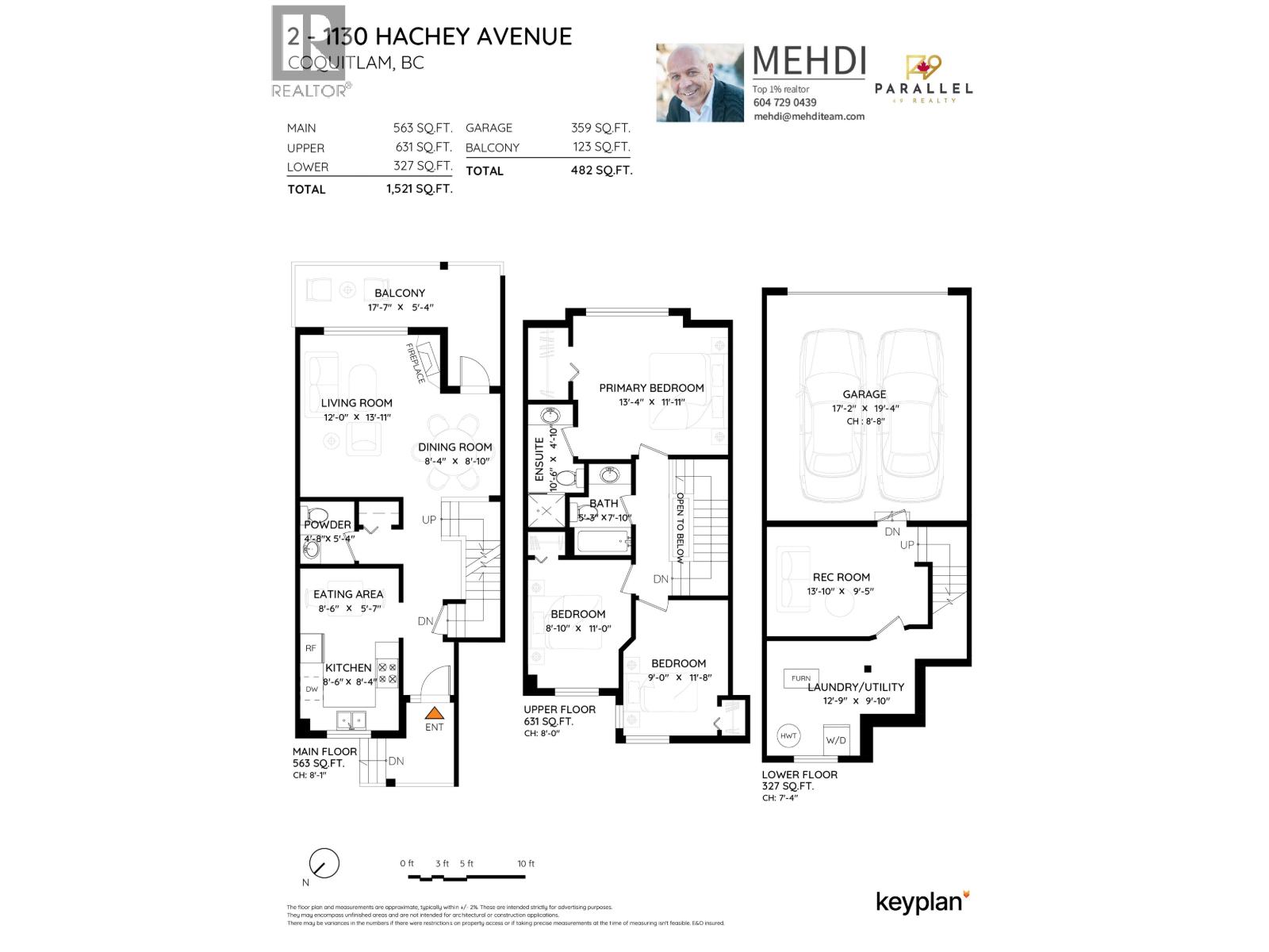 2 1130 Hachey Avenue, Coquitlam, British Columbia  V3K 2H4 - Photo 3 - R3156087