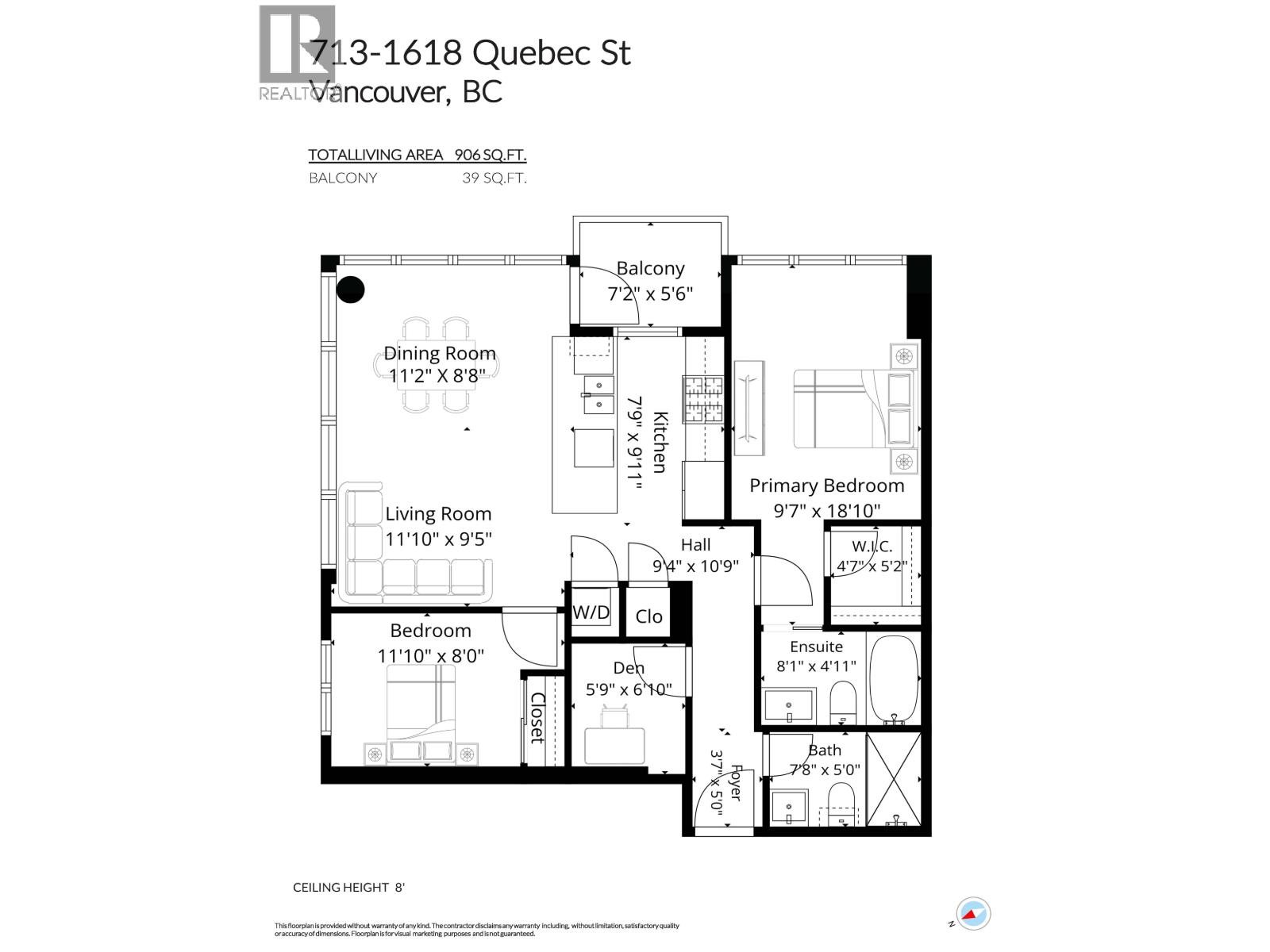 713 1618 Quebec Street, Vancouver, British Columbia  V6A 0C5 - Photo 21 - R3141837