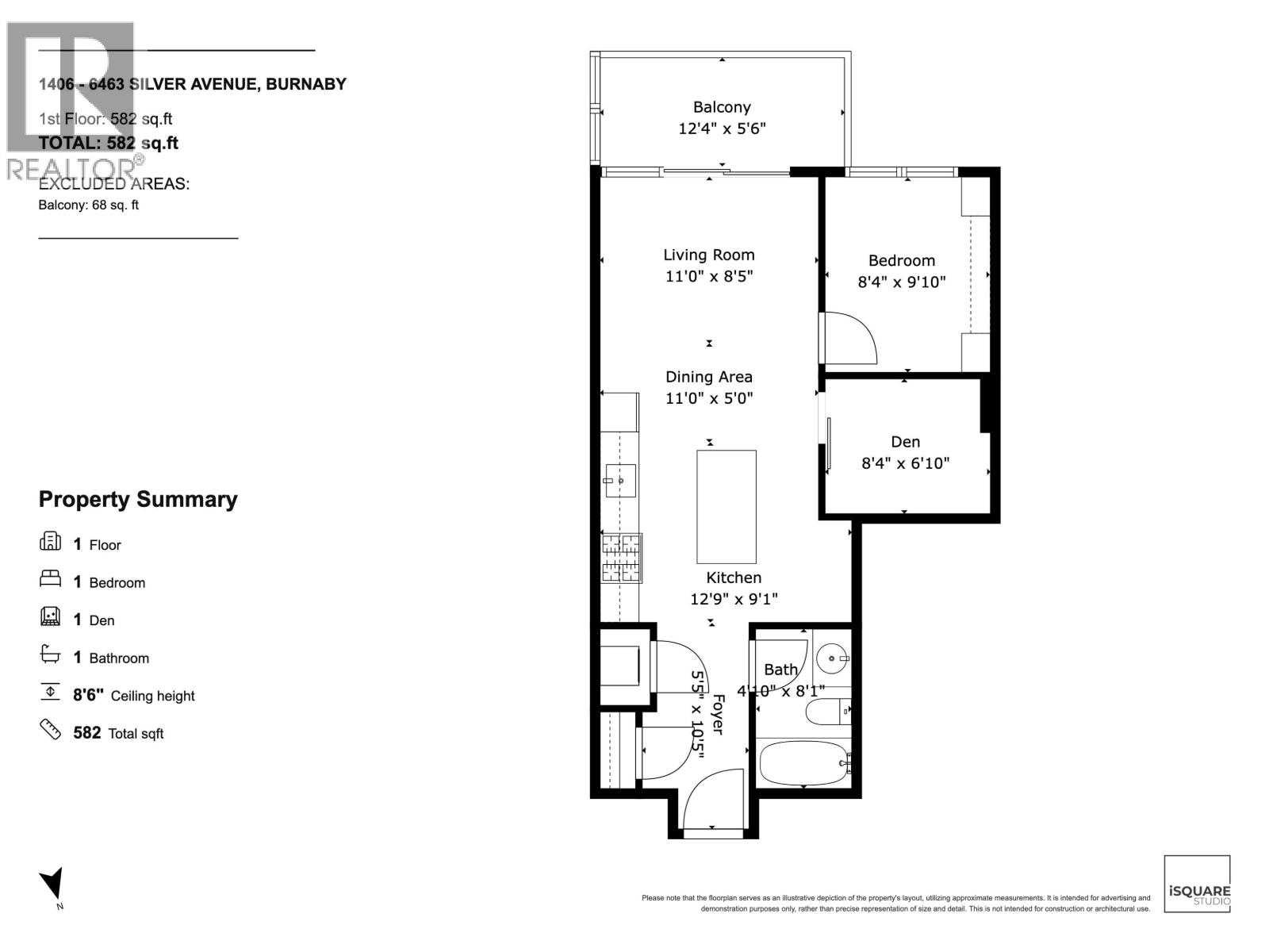 1406 6463 Silver Avenue, Burnaby, British Columbia  V5H 0K4 - Photo 11 - R3157232