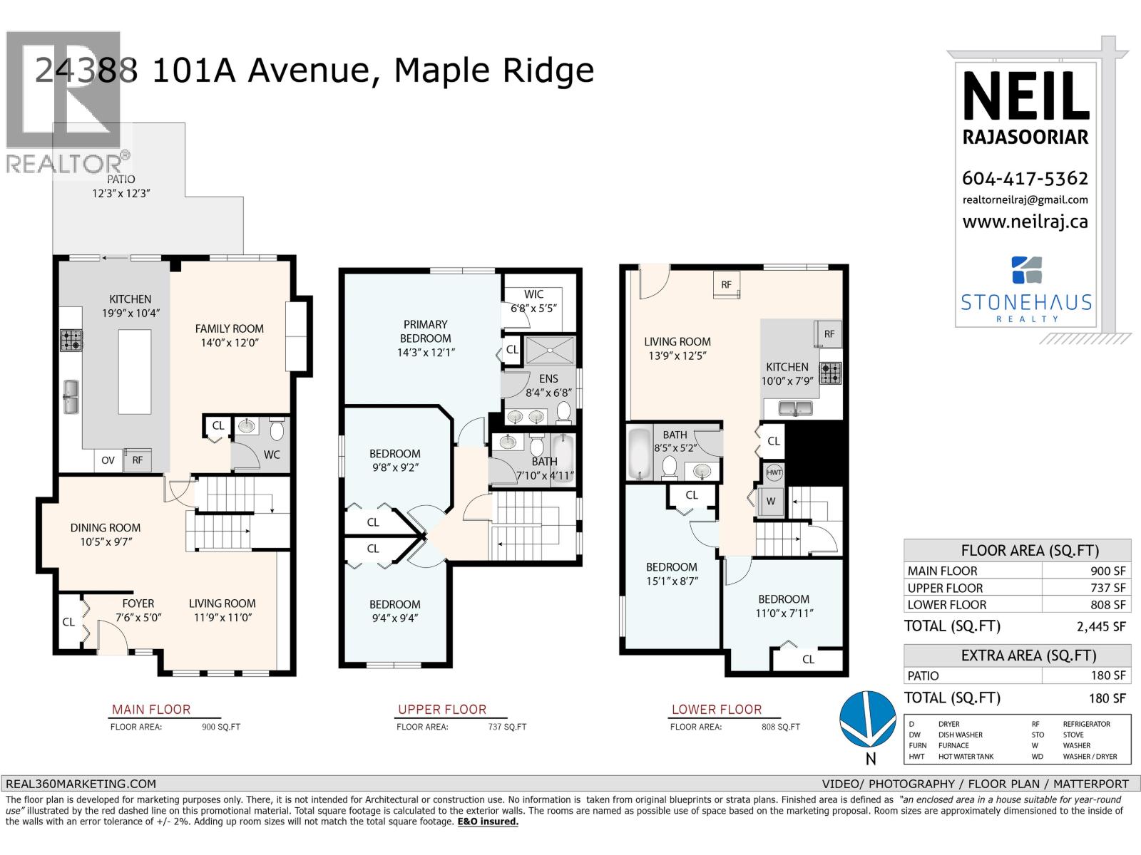 24388 101a Avenue, Maple Ridge, British Columbia  V2W 1W6 - Photo 40 - R3155228