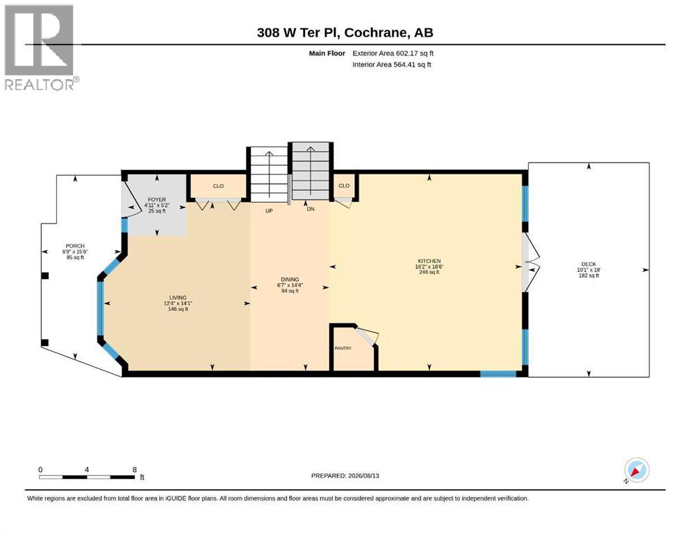 308 West Terrace Place, Cochrane, Alberta  T4C 1S3 - Photo 10 - A2336047