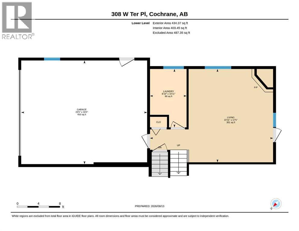 308 West Terrace Place, Cochrane, Alberta  T4C 1S3 - Photo 25 - A2336047