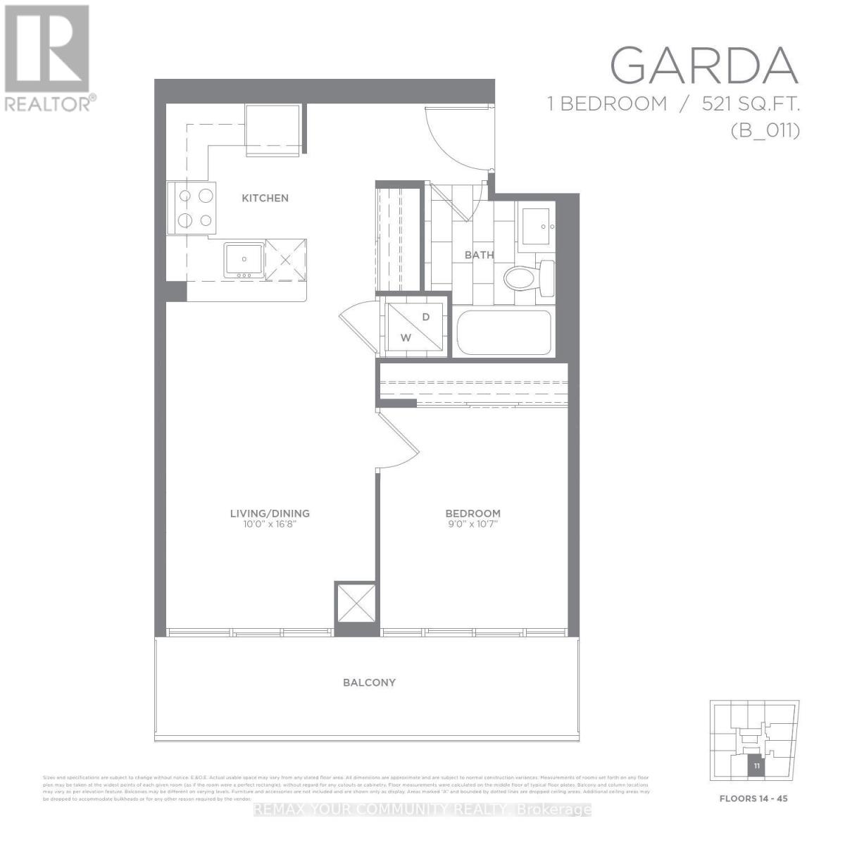 1411 - 20 Shore Breeze Drive, Toronto, Ontario  M8V 0C7 - Photo 17 - W13695294