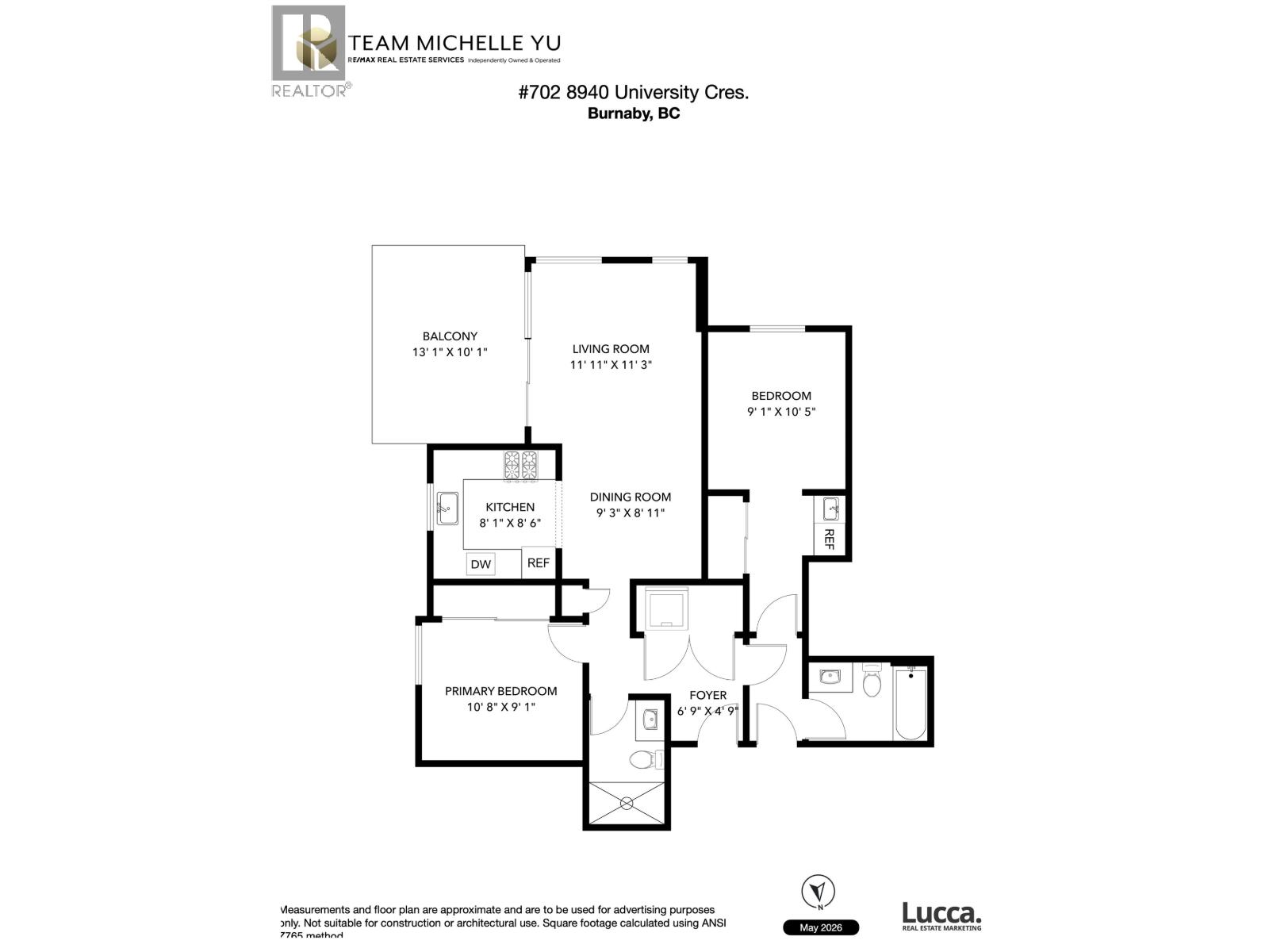 702 8940 University Crescent, Burnaby, British Columbia  V5A 0E7 - Photo 18 - R3127039