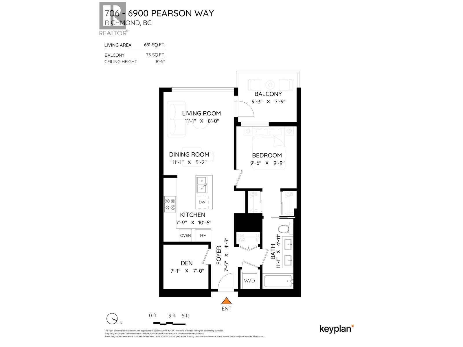 706 6900 Pearson Way, Richmond, British Columbia  V7C 0C9 - Photo 2 - R3157681